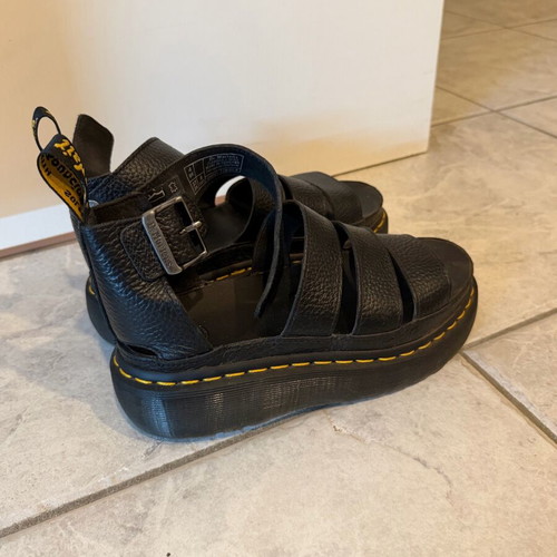 Dr. Martens sandals size 37 like new, black