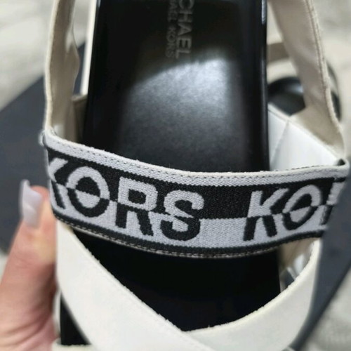 Michael Kors sandals like new, size 38.5/39, black and white