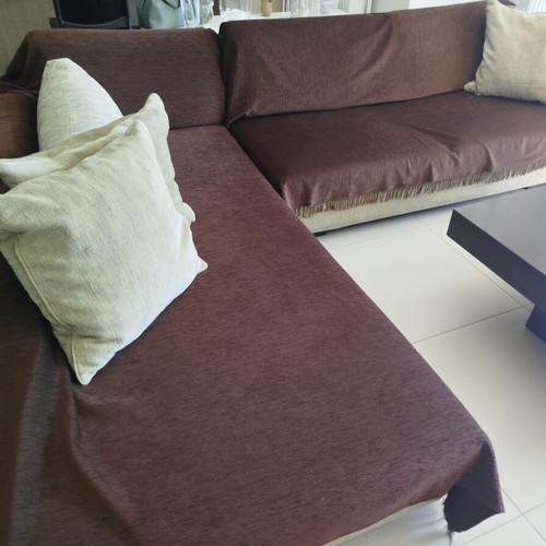 3-Seater Sofa and Recliner Anthis like new, 300x220 cm