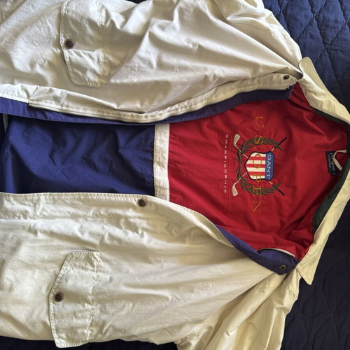 Gant summer jacket authentic, new, white, XL