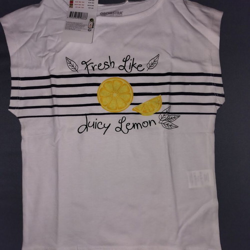 Children's T-shirts new, pack of 2, sizes 5-6 years