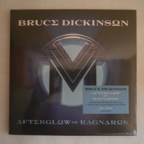 Bruce Dickinson Afterglow of Ragnarok 7" vinyl single new, metal