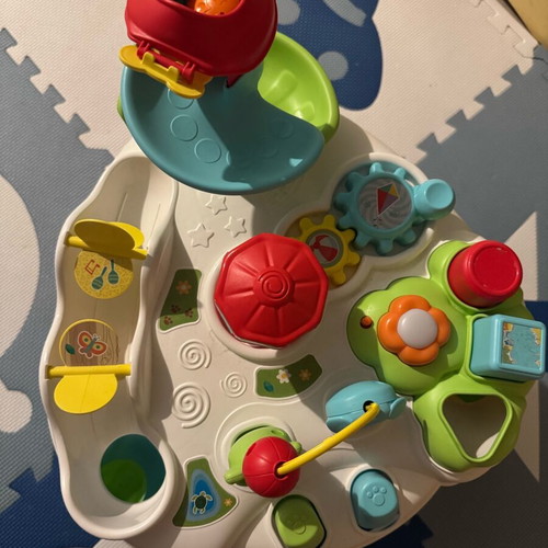 Clementoni activity table used, with sound, missing triangle