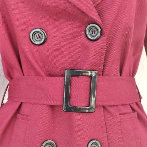 Miss World fuchsia XL coat like new