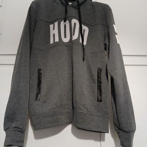 Hooded sweatshirt gray size L like new