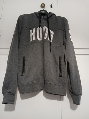 Hooded sweatshirt gray size L like new