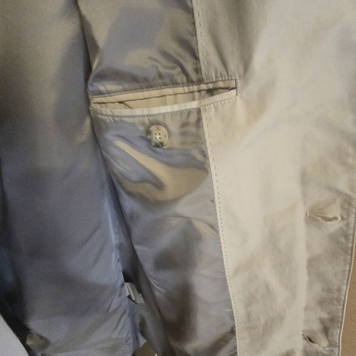 Massimo Dutti men's trench coat like new, beige, XL