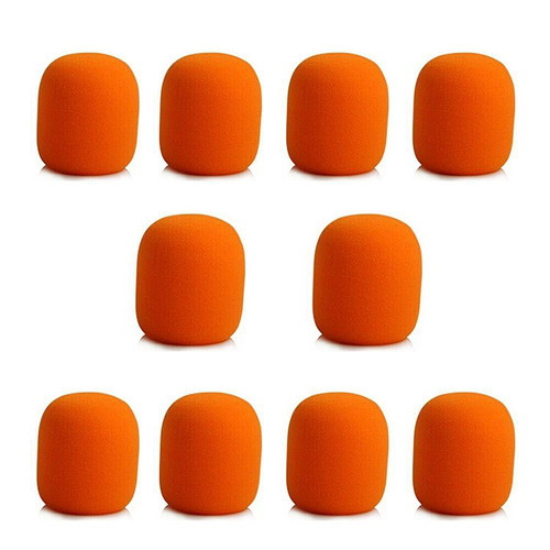Microphone Windshield Sponge Orange new
