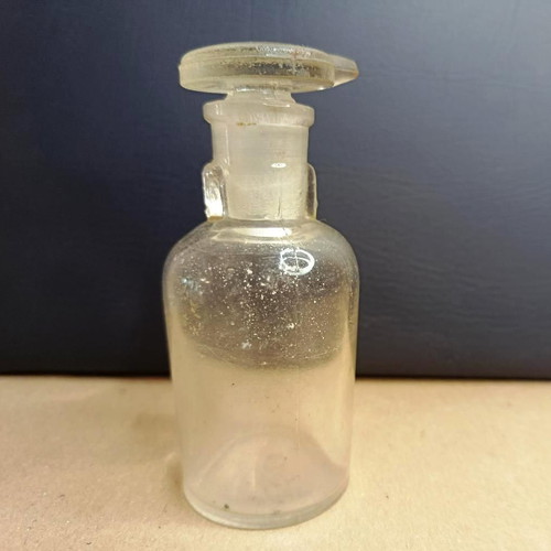 Apothecary bottle used, collectible late 19th century