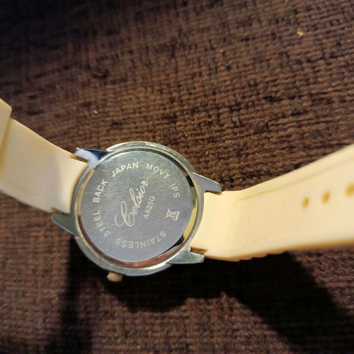 Celsior women's watch used with rhinestones and silicone strap