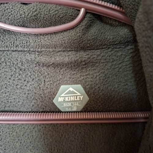 McKinley fuchsia jacket used, size M 38 10, detachable fleece lining