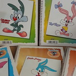 Τετράδια Tiny Toon πακέτο 5 από τη δεκαετία του 1990, καινούργια