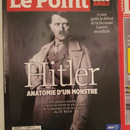Le Point magazines used, pack of 3 issues