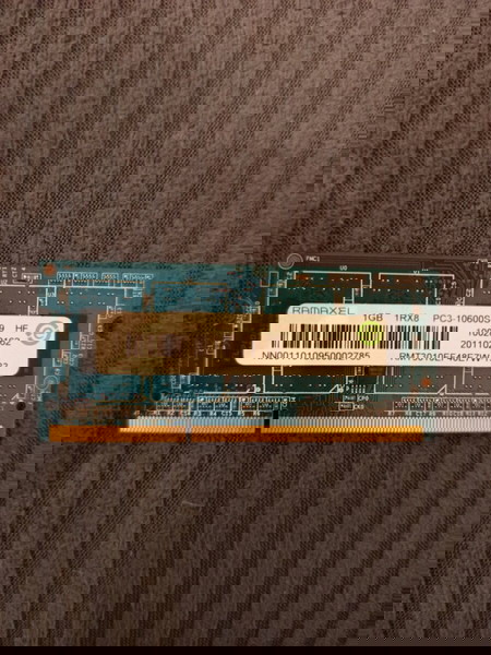 Ram για λάπτοπ ramaxel 1 gb Pc3 10600
