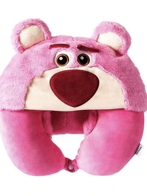 Toy Story μαξιλάρι ταξιδιού Lotso με κουκούλα καινούργιο