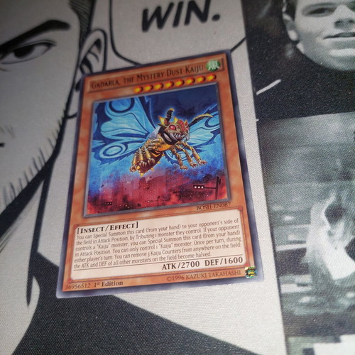 Gadarla, The Mystery Dust Kaiju card like new