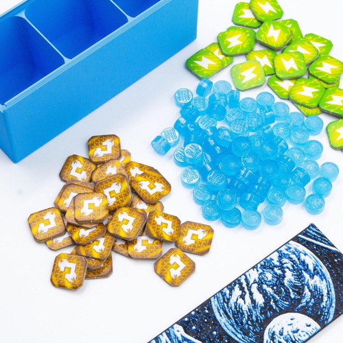 Seti Insert Board Game Organizer 3D Printed for Sleeved Cards