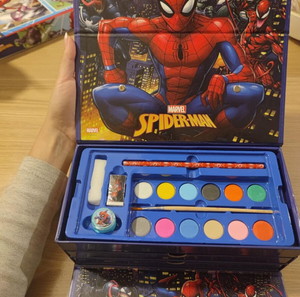 Σετ ζωγραφικής Spiderman (βαλιτσάκι)