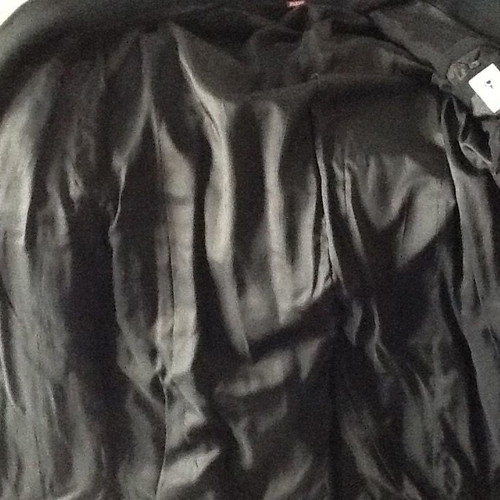 Martin men's coat new, black, size XL, pure wool