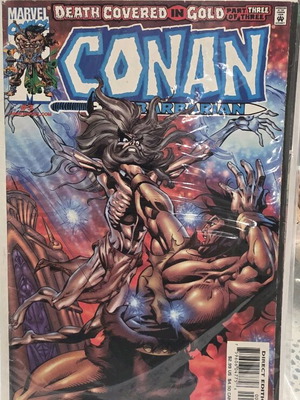 Conan the Barbarian used, death covered in gold part 3 of 3