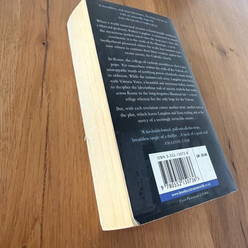 Dan Brown Angels and Demons mass market paperback like new