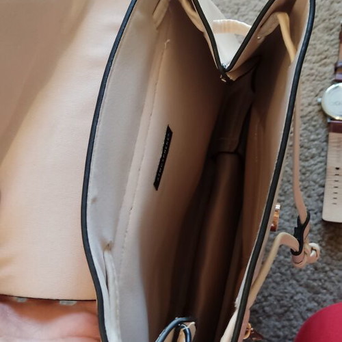 Backpack white-beige like new