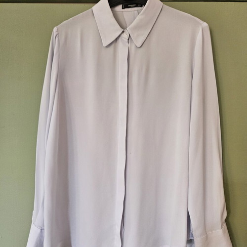 Mango women's shirt size M used, blue, loose fit