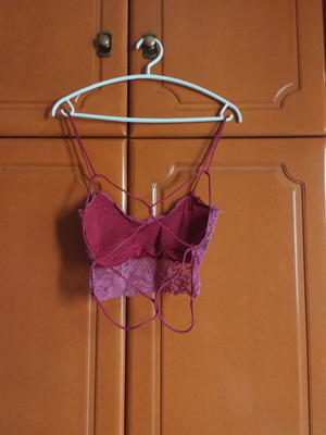Bralette, red