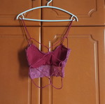 Bralette, red