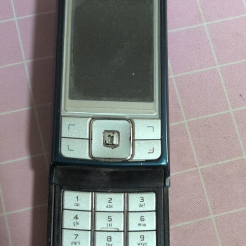 Nokia 6270 used, unknown working condition, without battery