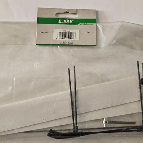 E-Sky EK1-0309 Replacement Parts Set like new for RC Helicopter