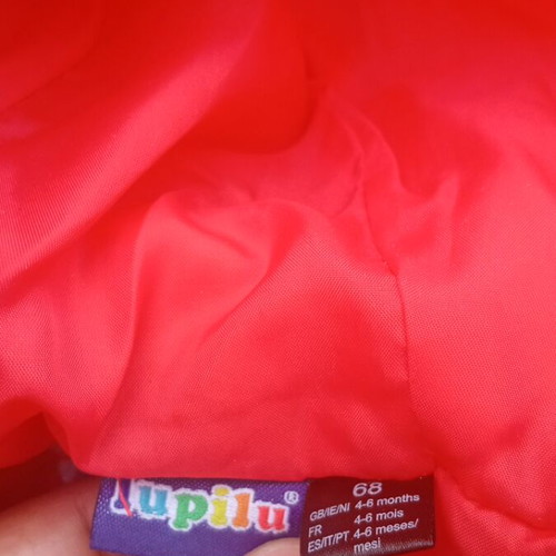 Baby snowsuit Lupilu like new, size 4 to 6 months
