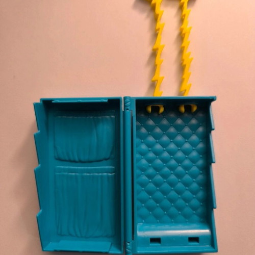 Monster High Frankie Stein Scaris City of Frights Blue Suitcase like new