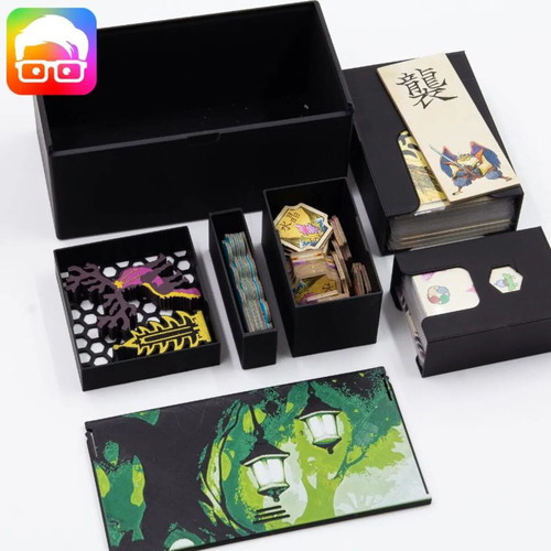 Bitoku Insert Board Game Organizer new, fits sleeved cards