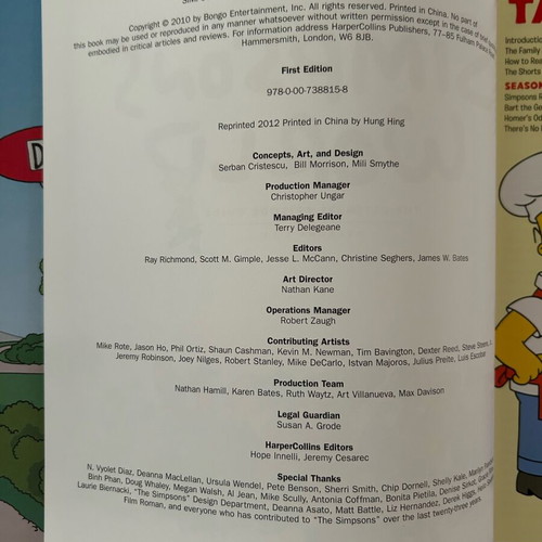 Simpsons World The Ultimate Episode Guide Seasons 1-20 Like New