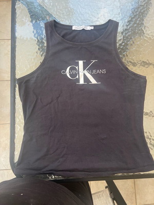 Μπλούζα Calvin Klein βαμβακερή μεταχειρισμένη, μέγεθος M