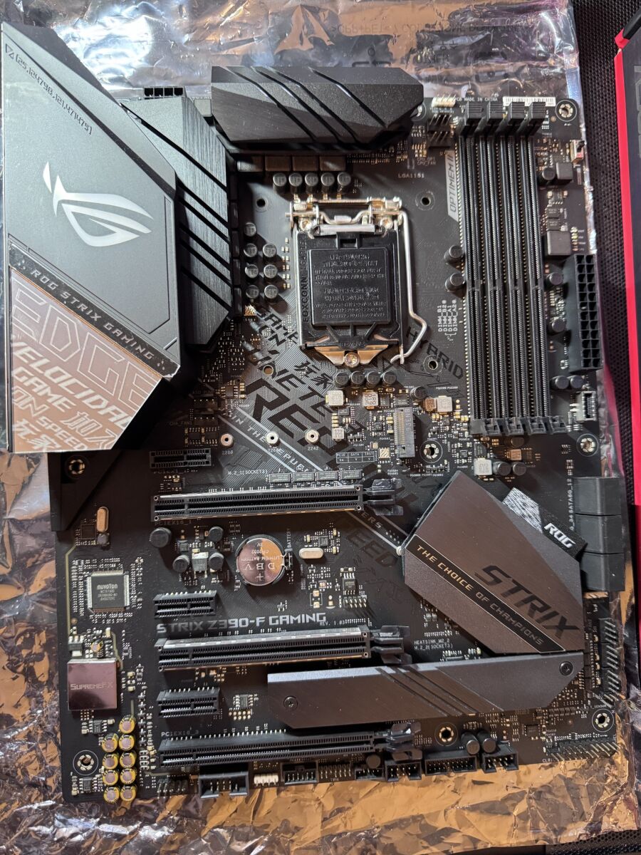 Asus Rog Strix Z390-F motherboard with… - € 340,00 - Vendora.gr