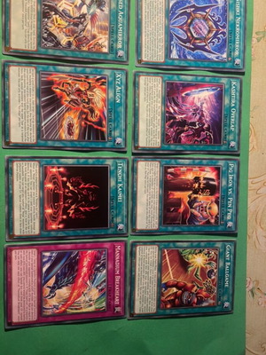 Yu Gi Oh cards new set of 8