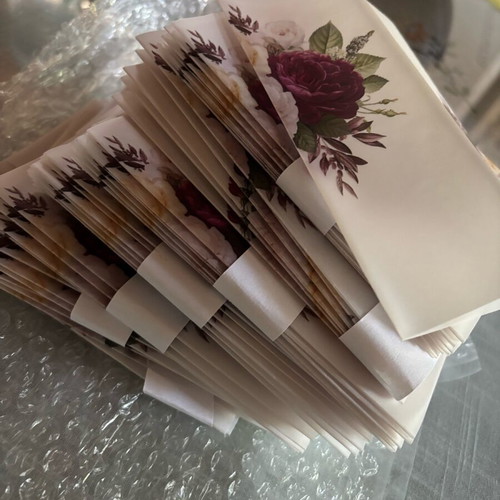 Wedding invitation cover new, pack of 100 pieces
