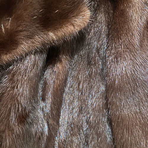 Mink fur jacket Skaperdas Furs like new, brown