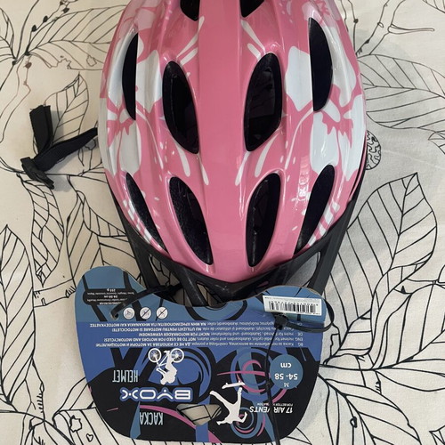Byox helmet 54-58cm with light new