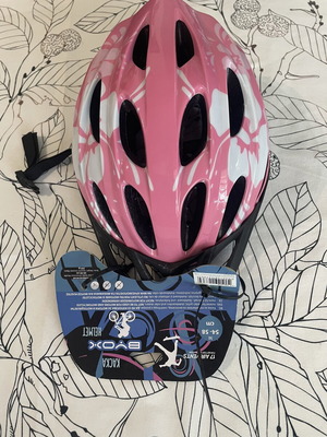 Byox helmet 54-58cm with light new