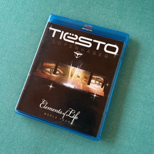 Tiesto Elements of Life World Tour 2x Blu-ray discs like new
