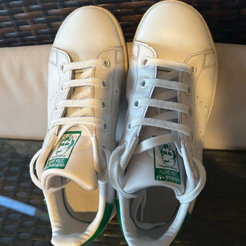 Adidas Stan Smith kids' athletic shoes size 35 used