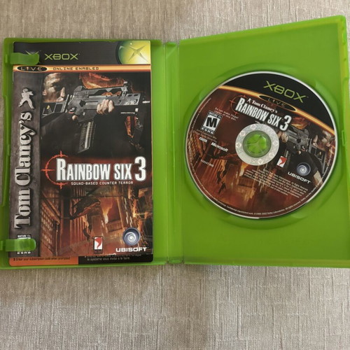 Rainbow Six 3 Xbox Original NTSC game used, American full version