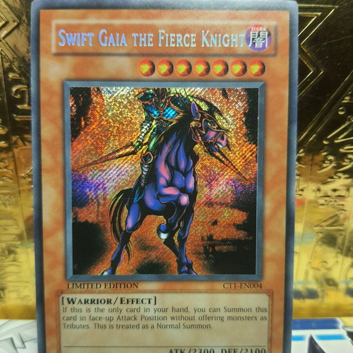 yugioh card gaia the fierce knight Gaia The Fierce Knight MIL1-EN025 Yu-Gi-Oh! Card main image 1