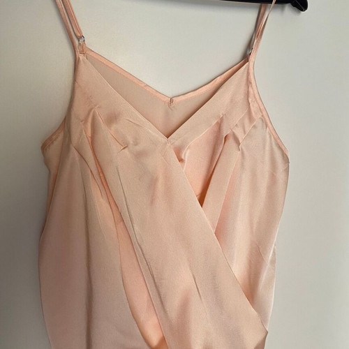 Summer camisole top salmon new, size Small