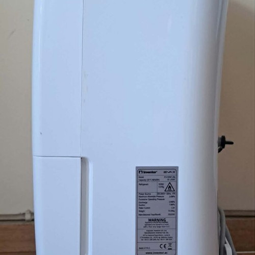 Inventor EVA II 20lt dehumidifier like new with ionizer