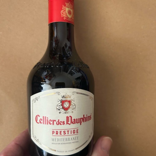 Small collectible red wine 250 ML new