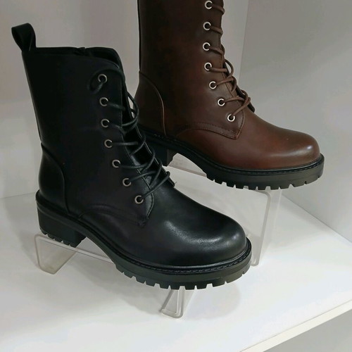 Women's boots new, brown and black